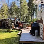 Three Cozy Cottages, Sauna And Big Yard Included For Up To 8 Persons *