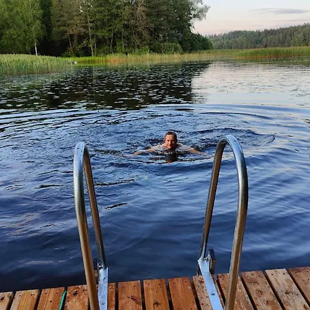 Three Cozy Cottages, Sauna And Big Yard Included For Up To 8 Persons *