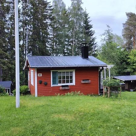 شاليه Three Cozy Cottages, Sauna And Hot Tub *