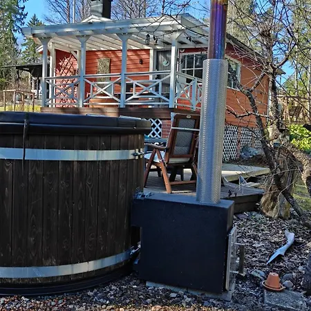 Chalet Three Cozy Cottages, Sauna And Big Yard Included For Up To 8 Persons *